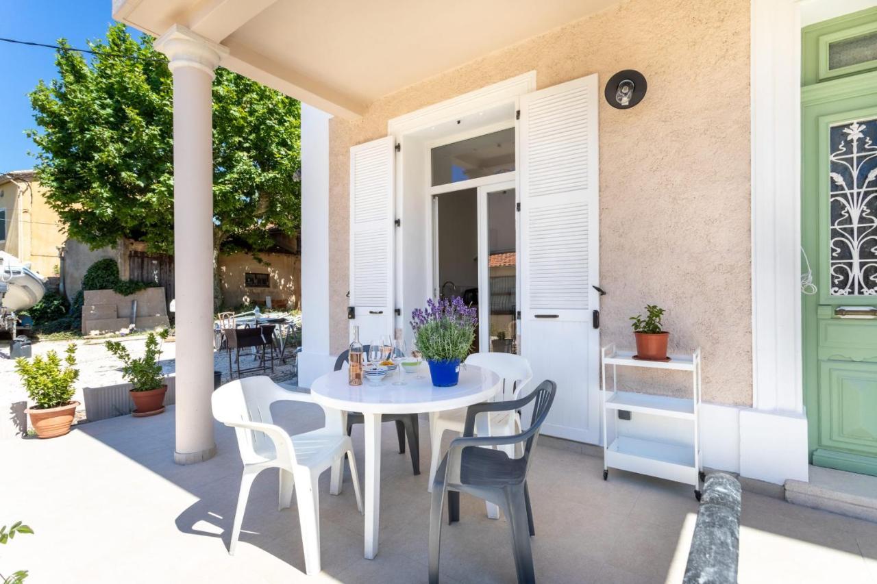 Luxurious 1 Bedroom, Ac, Terrace, Close Beaches - Dodo Et Tartine Carqueiranne Bagian luar foto