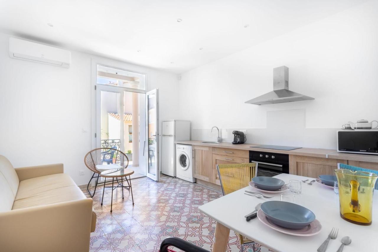 Luxurious 1 Bedroom, Ac, Terrace, Close Beaches - Dodo Et Tartine Carqueiranne Bagian luar foto